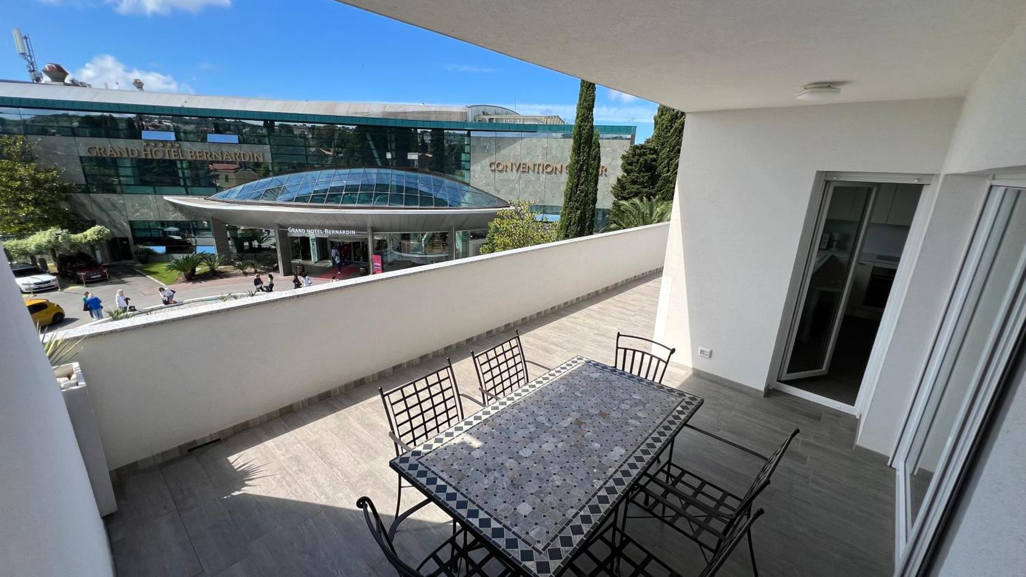 Апартаменты Casa Del Sol Порторож Экстерьер фото